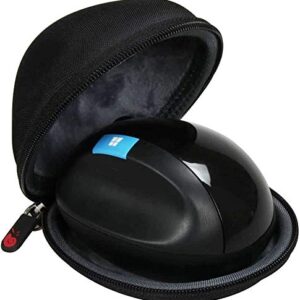 Hermitshell Travel Case Fits Microsoft Sculpt Ergonomic Mouse (L6V-00001)