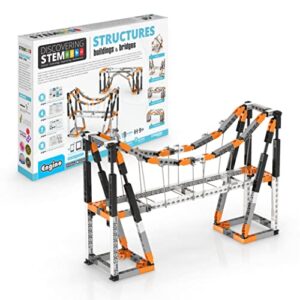 engino- stem toys, buildings & bridges, construction toys for kids 9+, educational toys, gifts for boys & girls (9 model options), stem kit for learning