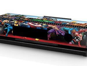 giZmoZ n gadgetZ Superhero Skins for Xbox One Console Decal Vinal Sticker + 2 Controller Set