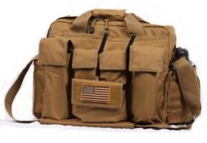 la police gear jumbo bail out bag, diaper bag, bug out bag, range bag, handgun & ammo bag - coyote