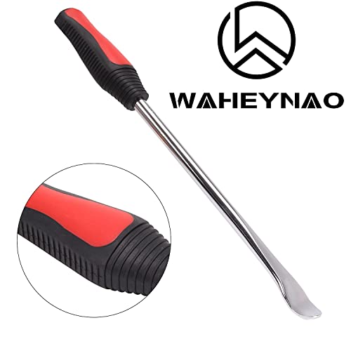 WAHEYNAO Tire Spoon Lever Iron Tool Motorcycle Bike Tire Change Changer Kit w/Case Set of Three