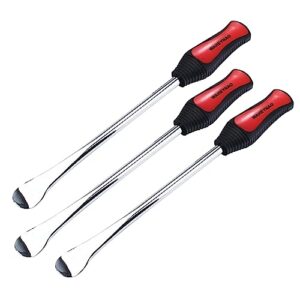 WAHEYNAO Tire Spoon Lever Iron Tool Motorcycle Bike Tire Change Changer Kit w/Case Set of Three