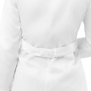 Adar Universal Lab Coats for Women - Belted 33" Lab Coat - 2817 - White - 3X