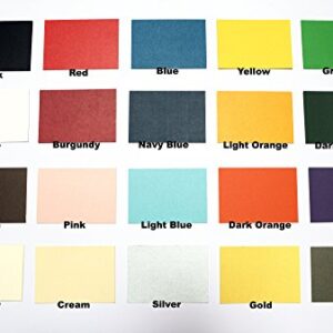 topseller100, Pack of 50 sheets 11x14 UNCUT matboard / mat boards (Black)