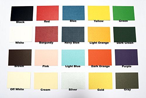 topseller100, Pack of 50 sheets 11x14 UNCUT matboard / mat boards (Black)