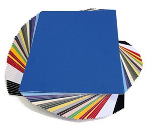 topseller100, pack of 50 sheets 8x10 uncut matboard/mat boards (mix)