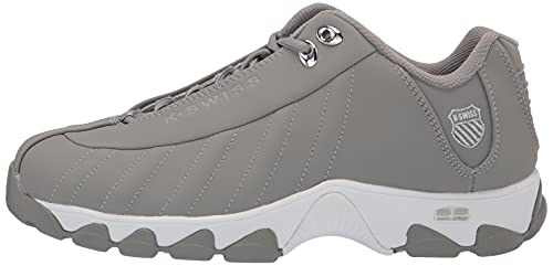 K-Swiss Men's ST329 CMF Sneaker, Neutral Gray/Silver, 10 M