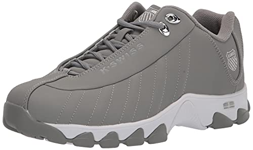 K-Swiss Men's ST329 CMF Sneaker, Neutral Gray/Silver, 10 M