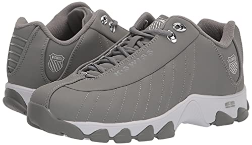 K-Swiss Men's ST329 CMF Sneaker, Neutral Gray/Silver, 10 M