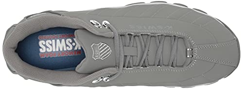 K-Swiss Men's ST329 CMF Sneaker, Neutral Gray/Silver, 10 M