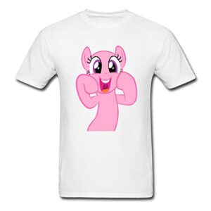 my little pony base pinkie pie kingdeng lowest price white men t-shirt xx-large