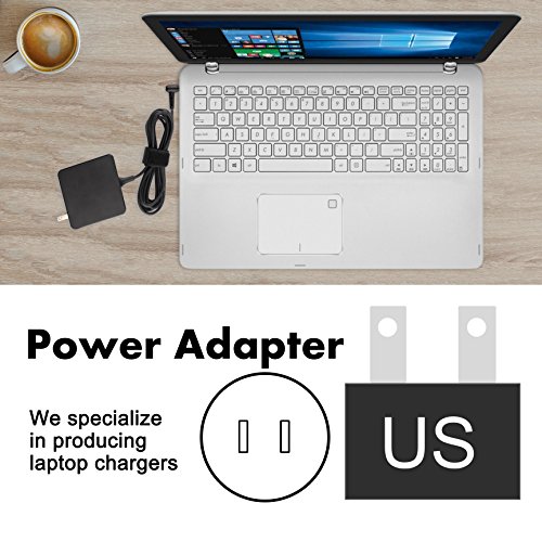 45W ADP-45BW B AC Adapter Charger for ASUS X551 X551C X551CA X551M X551MA X551MA-DS21Q X551CA X551CA-DH31 VivoBook Q301LA V551LA V551LB X751NA Q501LA Asus 45W Laptop Charger