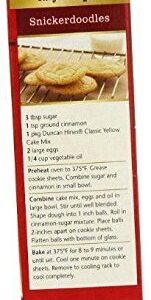 Duncan Hines Classic White Moist Cake Mix 15.25oz (Pack of 2)