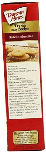 Duncan Hines Classic White Moist Cake Mix 15.25oz (Pack of 2)