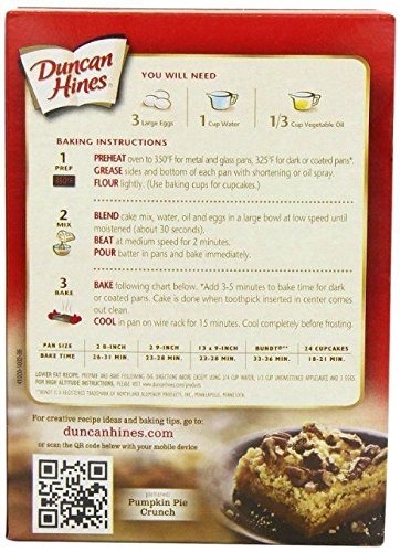 Duncan Hines Classic White Moist Cake Mix 15.25oz (Pack of 2)