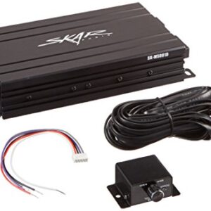 Skar Audio SK-M5001D Compact Monoblock Class D MOSFET Car Amplifier, 500W