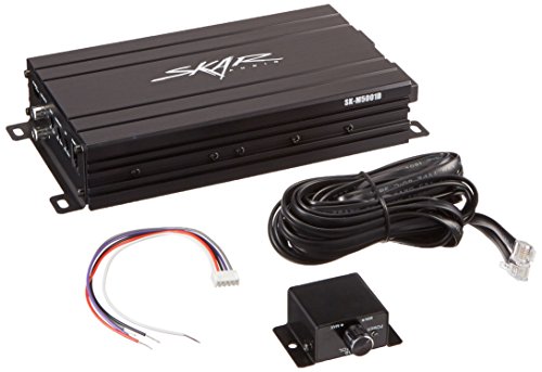 Skar Audio SK-M5001D Compact Monoblock Class D MOSFET Car Amplifier, 500W