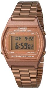 casio classic b640wc-5a rose gold watch