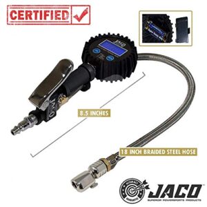 JACO FlowPro Digital Tire Inflator with Pressure Gauge - 200 PSI