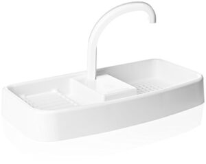 sink twice for toilet tanks measuring 15.25" - 16.8" (measured with lid off)