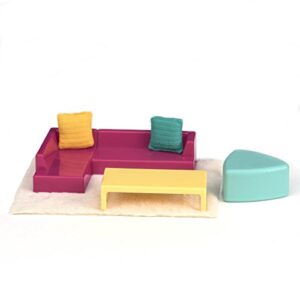 Lori Doll Living Room Lounge Set