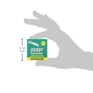 Derby Professional Single Edge Razor Blades, Box of 100 Pcs by Mac-801