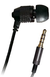 far end gear xdu pathfinder single stereo-to-mono noise isolating earphone, reinforced cord