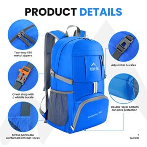 Venture Pal 35L Ultralight Lightweight Packable Foldable Travel Camping Hiking Outdoor Sports Backpack Daypack