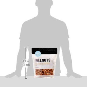 Amazon Brand - Happy Belly California Walnuts Halves and Pieces, 40 Ounce