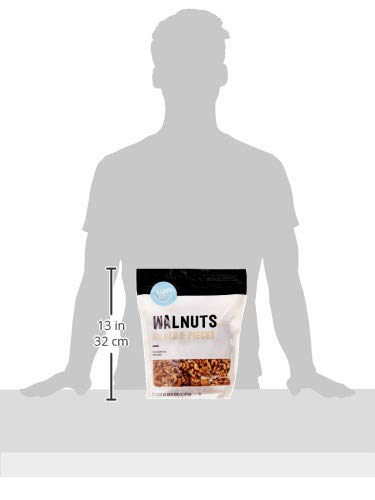 Amazon Brand - Happy Belly California Walnuts Halves and Pieces, 40 Ounce