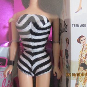 Barbie 35th Anniversary Doll (Brunette Hair) Reproduction 1959 Doll & Package Special Edition (1993)