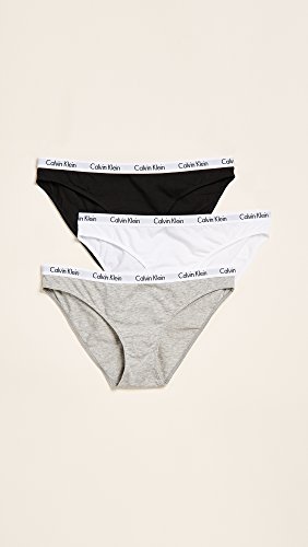 Calvin Klein Underwear Women's Carousel 3 Pack Panties, Multi, XS