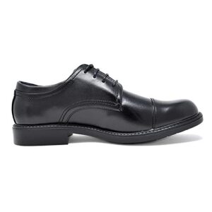 Bruno Marc Men's Downing-01 Black Leather Lined Dress Oxford Shoes Classic Lace Up Formal Size 10.5 M US