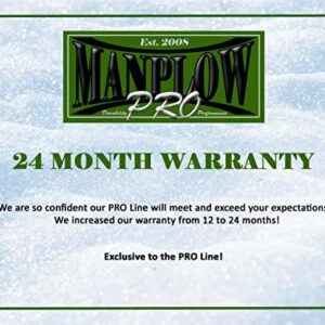 Manplow PRO42 PRO Snow Pusher, 42"