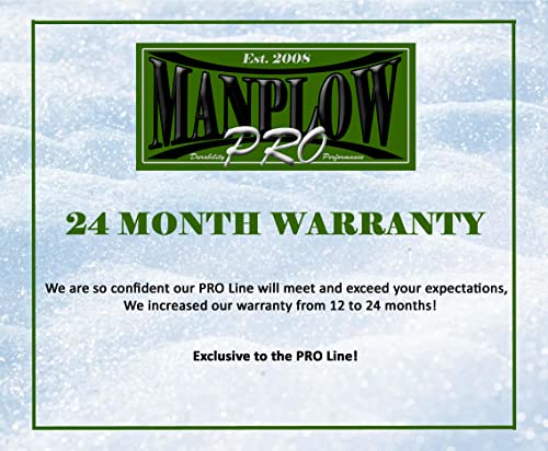 Manplow PRO42 PRO Snow Pusher, 42"