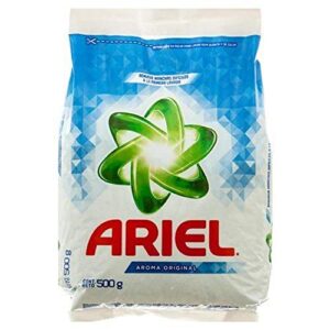 ariel laundry powder detergent 500g aroma original 3-pack