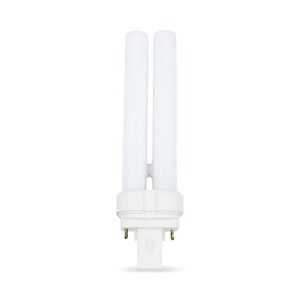 technical precision replacement for pl-c 15mm/28w/27 light bulb 28w compact fluorescent lamp with gx3d-3 2 pin base - 2700k warm white energy saving plug in light bulb - 1 pack