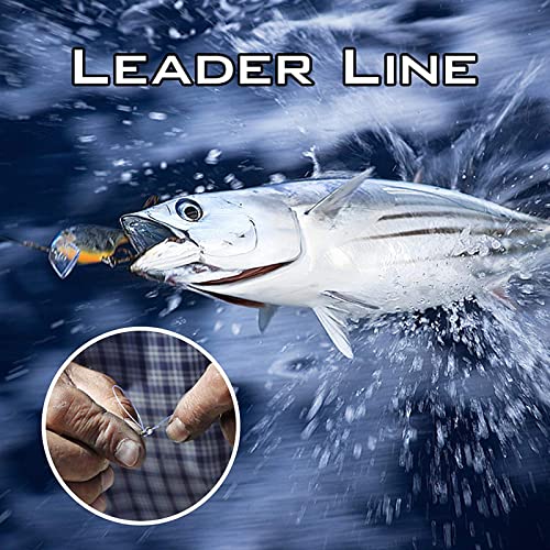 KastKing DuraBlend Monofilament Leader Line - Premium Saltwater Mono Leader Materials - Big Game Spool Size 120Yds/110M