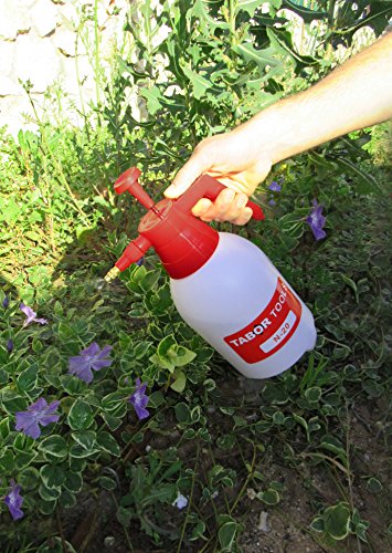 TABOR TOOLS 0.5 Gal Pump Pressure Sprayer, One-Hand Garden Sprayer & Mister. N-20. (0.5 Gallon)