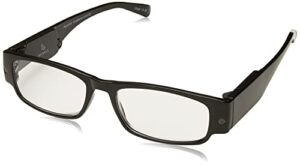 foster grant lightspecs lloyd reading glasses with lights, men