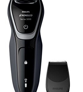 Philips Norelco Electric Shaver 5110 Wet & Dry, S5205/81, with SmartClick Precision Trimmer