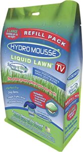 hydro mousse - liquid lawn refill pack, 2lb bag (covers 400sq. ft.)