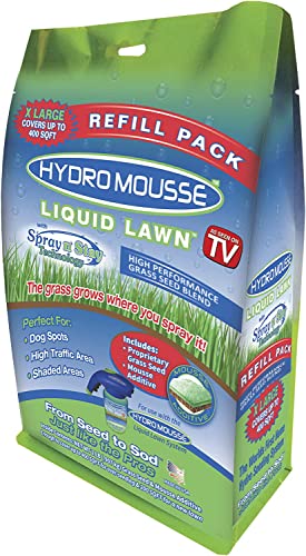 Hydro Mousse - Liquid Lawn Refill Pack, 2lb Bag (Covers 400sq. ft.)