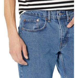 Signature by Levi Strauss & Co. Gold Label Men's Relaxed Fit Flex Jeans (Available in Big & Tall), Medium Indigo-Waterless, 32W x 30L