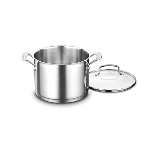 Cuisinart 6-Quart. Stockpot w/Cover, Stainless Steel