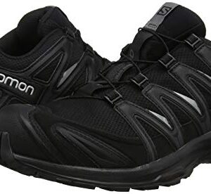 Salomon Men's XA PRO 3D Gore-TEX Trail Running Shoes, Black/Black/Magnet, 9.5