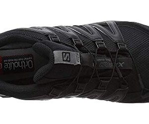 Salomon Men's XA PRO 3D Gore-TEX Trail Running Shoes, Black/Black/Magnet, 9.5