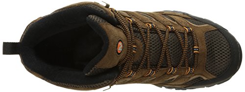 Merrell Men's Moab 2 Mid Waterproof Hiking Boot, Earth, 10.5 Wide 2E US