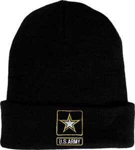 u.s. army star knit cap / black watch cap 80073