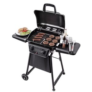 American Gourmet 463672717 Classic 280 2-Burner Liquid Propane Gas Grill, No Side, Black